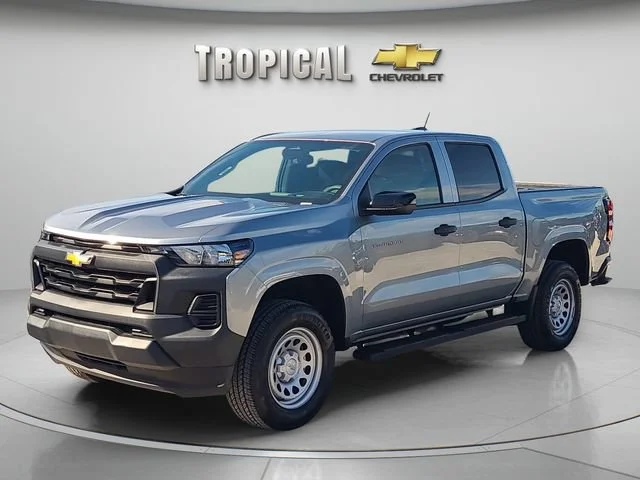 Used 2024 Sterling Gray Metallic Chevrolet WT image 1