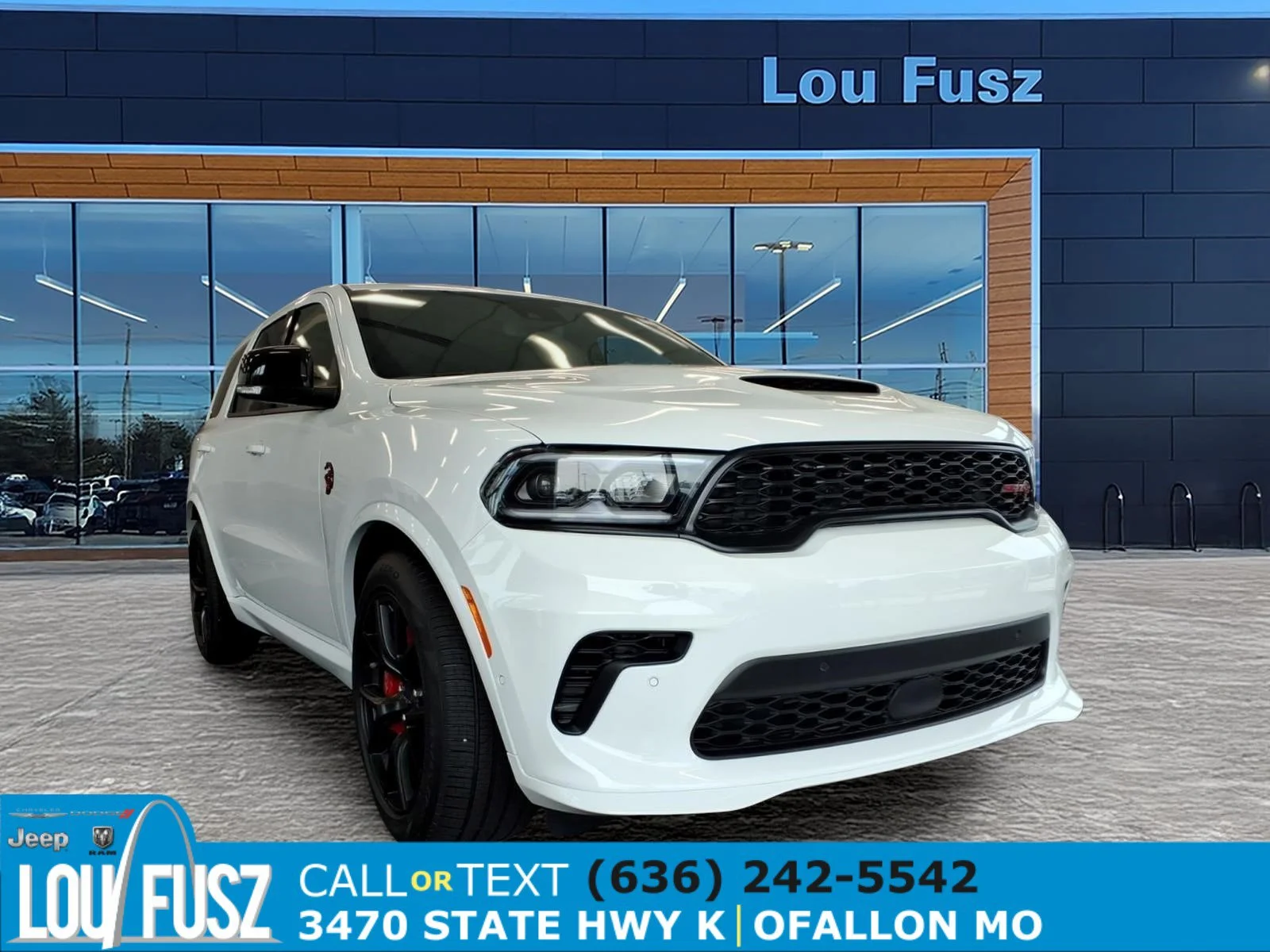 New 2026 White Knuckle Clearcoat Dodge SRT Hellcat image 1