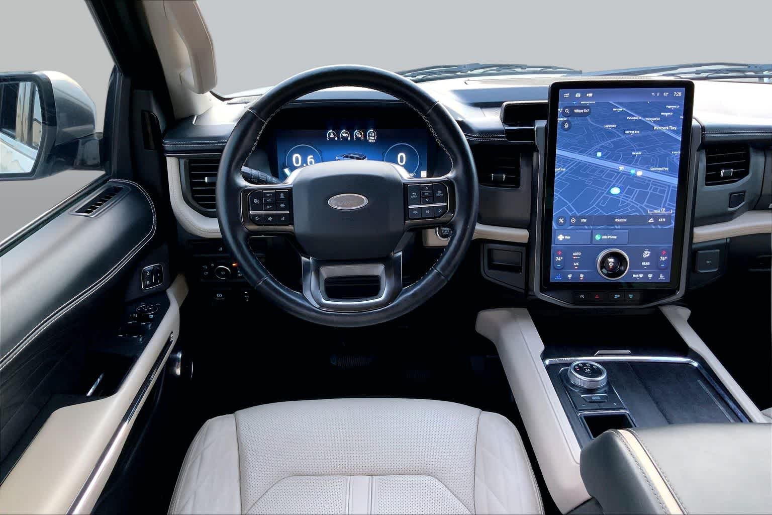 Used 2023 Star White Metallic Tri-Coat Ford Platinum image 11