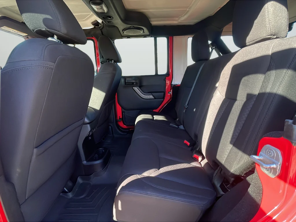 Used 2013 Red Jeep Unlimited Sport image 27