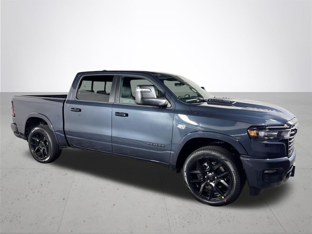 New 2026 Forged Blue Metallic Exterior Paint RAM Laramie image 4