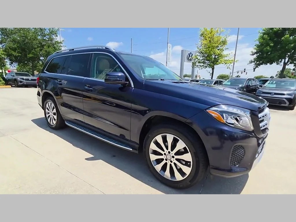 Used 2017 Blue Mercedes-Benz GLS 450 image 38