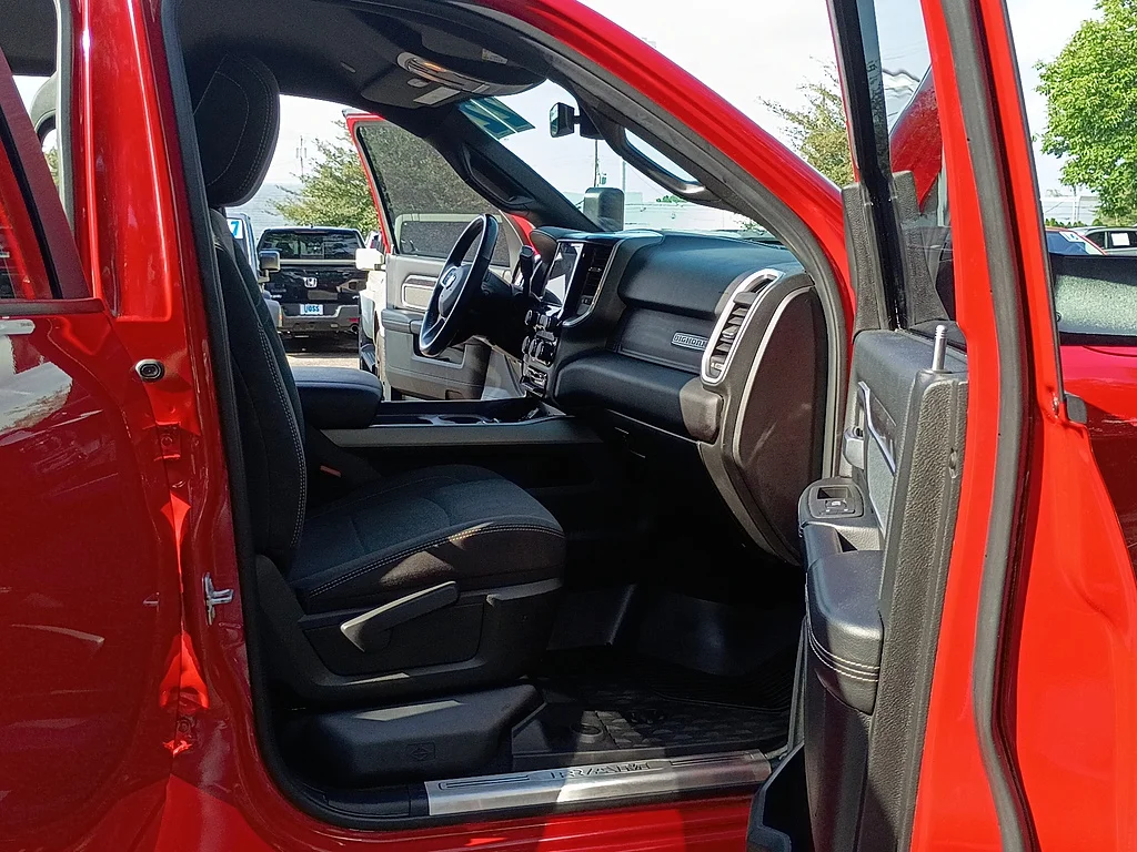 Used 2022 Flame Red Clear Coat Ram Lone Star image 18