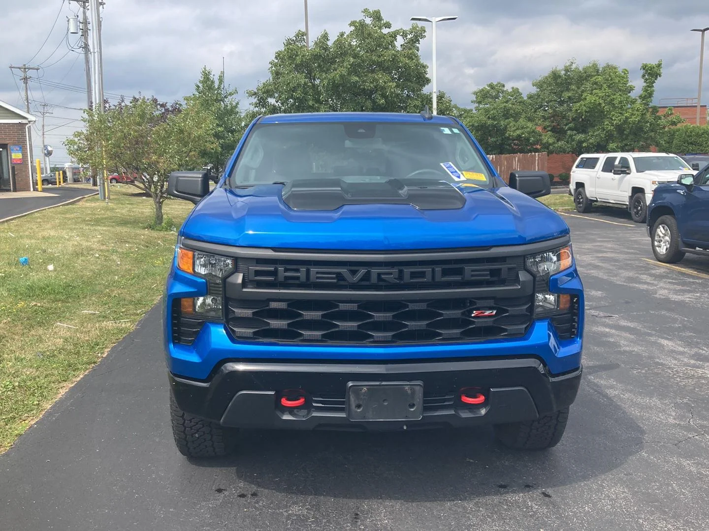Used 2022 Glacier Blue Metallic Chevrolet Custom Trail Boss image 2