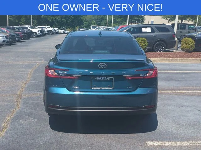 Used 2025 Blue Toyota LE image 4