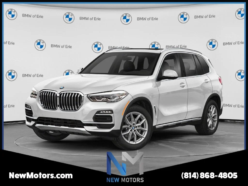 Used 2021 White Metallic BMW xDrive40i image 1