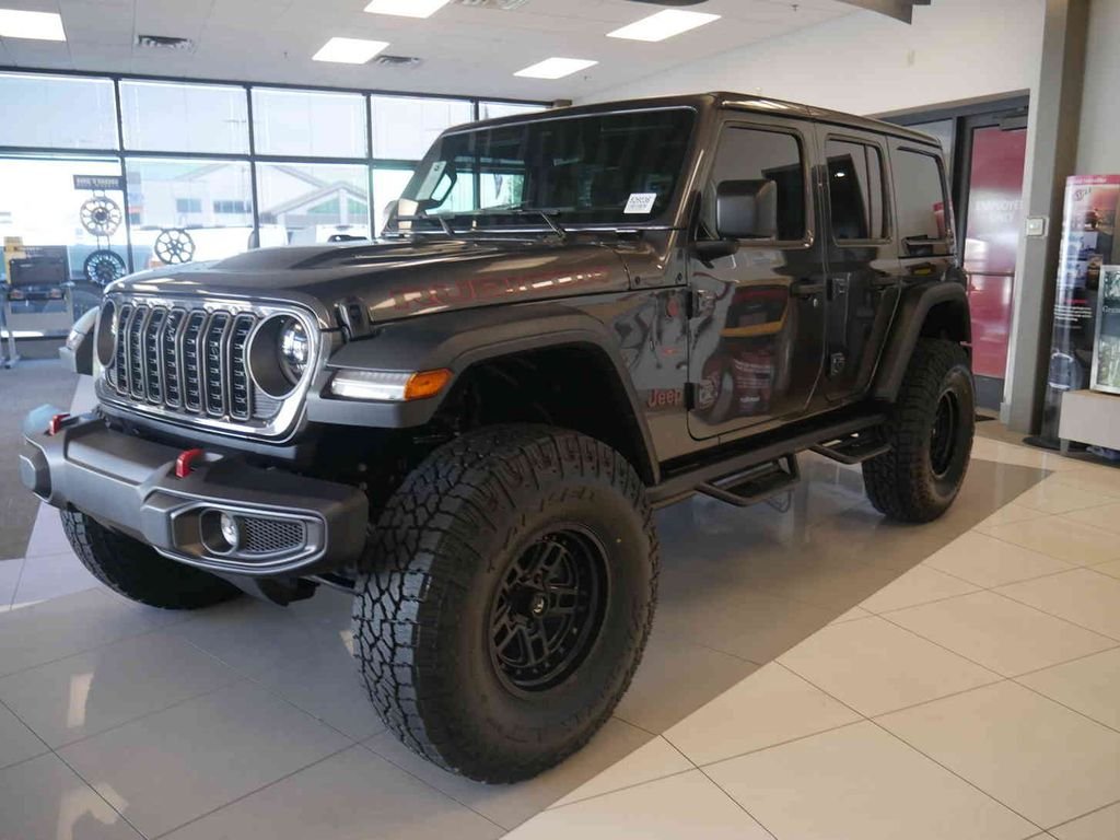 New 2026 Granite Crystal Metallic Clearcoat Jeep Rubicon image 3