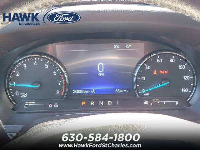 Certified Used 2023 White Metallic Ford XLT image 41