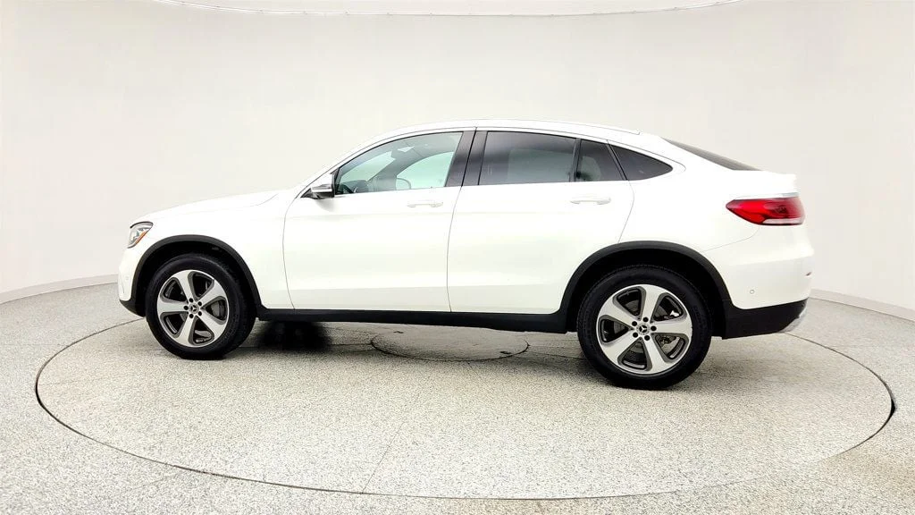 Used 2023 Polar White Mercedes-Benz GLC 300 4MATIC® Coupe w/ Burmester Surround Sound image 8