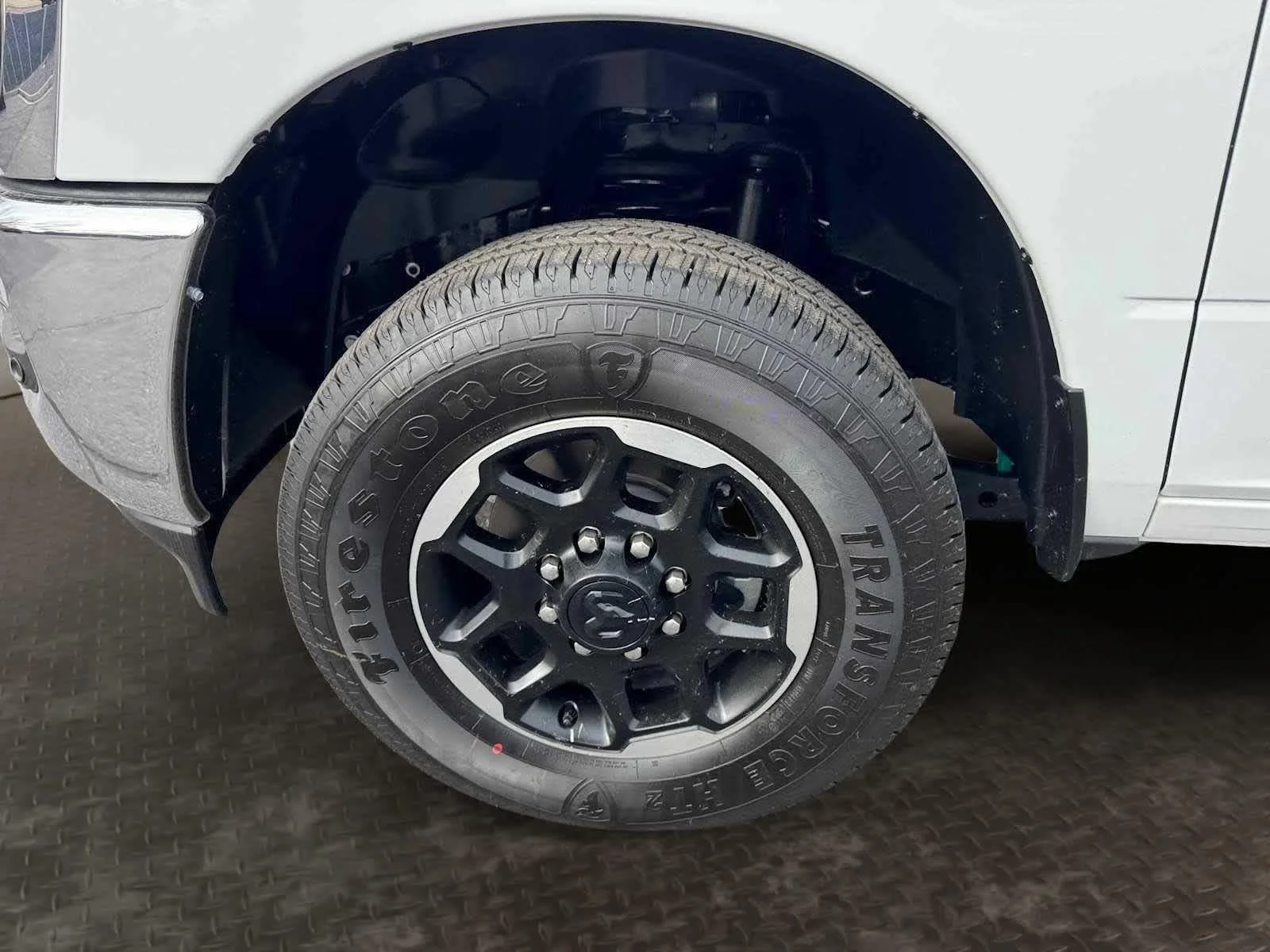 New 2026 Bright White Clear-Coat Exterior Paint RAM Laramie image 10