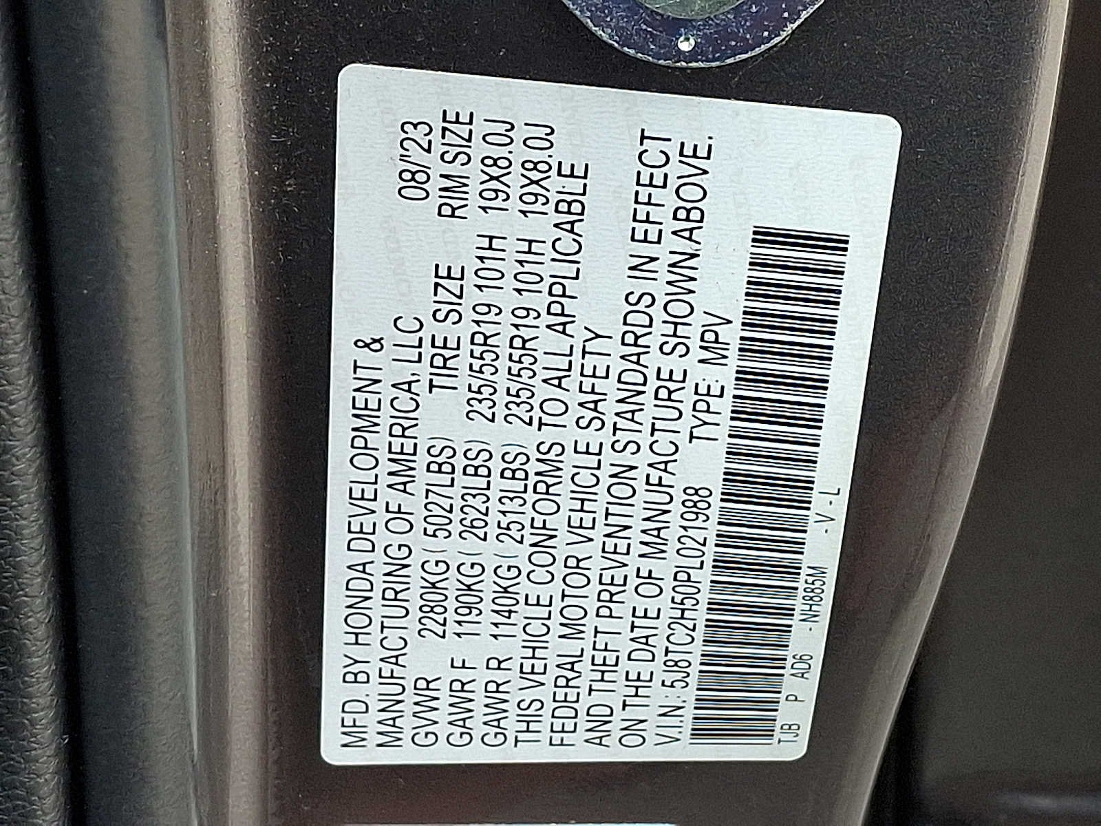Certified Used 2023 Liquid Carbon Metallic Acura SH-AWD TECH image 28