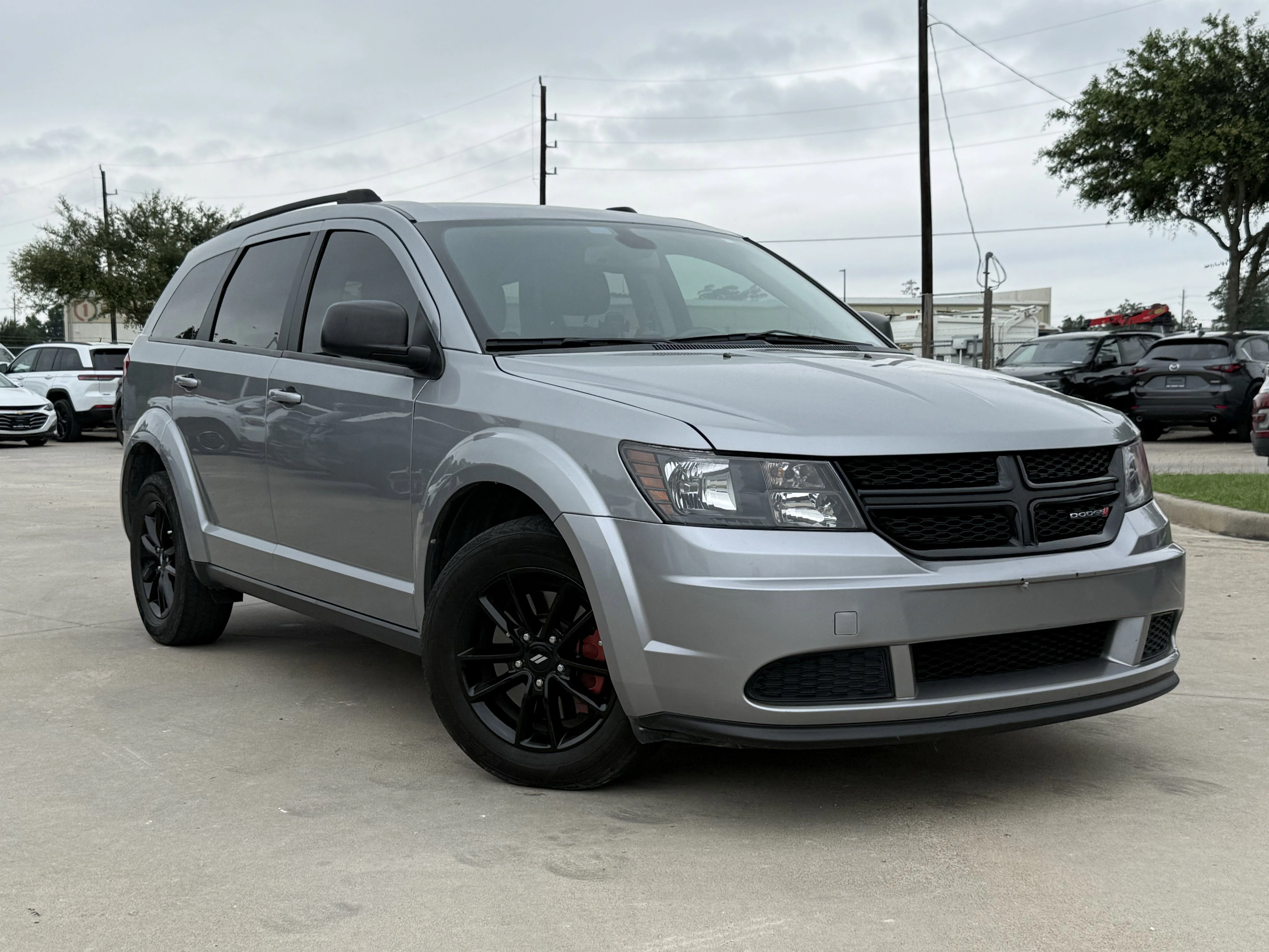 Used 2020 Dodge Journey SE with VIN 3C4PDCAB8LT219333 for sale in Humble, TX