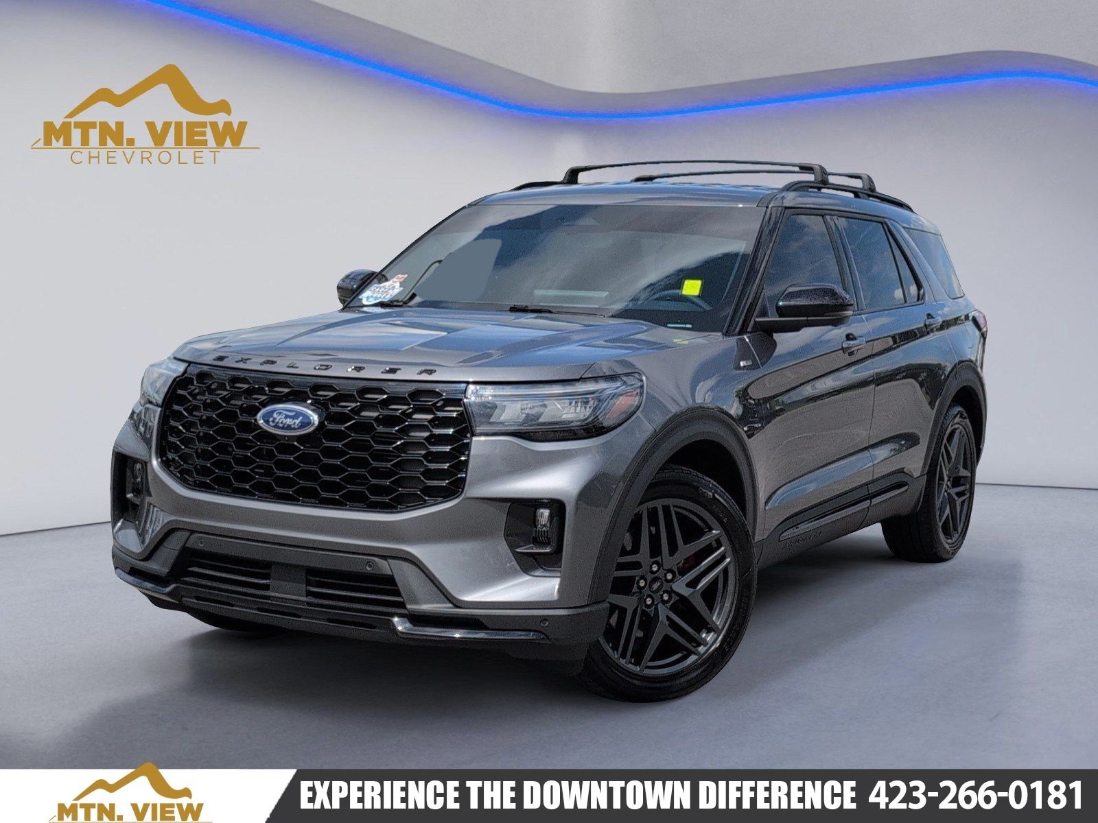 Gray 2025 Ford Explorer ST-Line RWD SUV / Crossover Rear-Wheel Drive