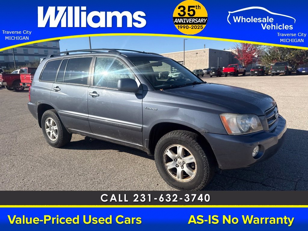 Pre-Owned 2002 Toyota Highlander V6 4D Sport Utility in Traverse City # ...