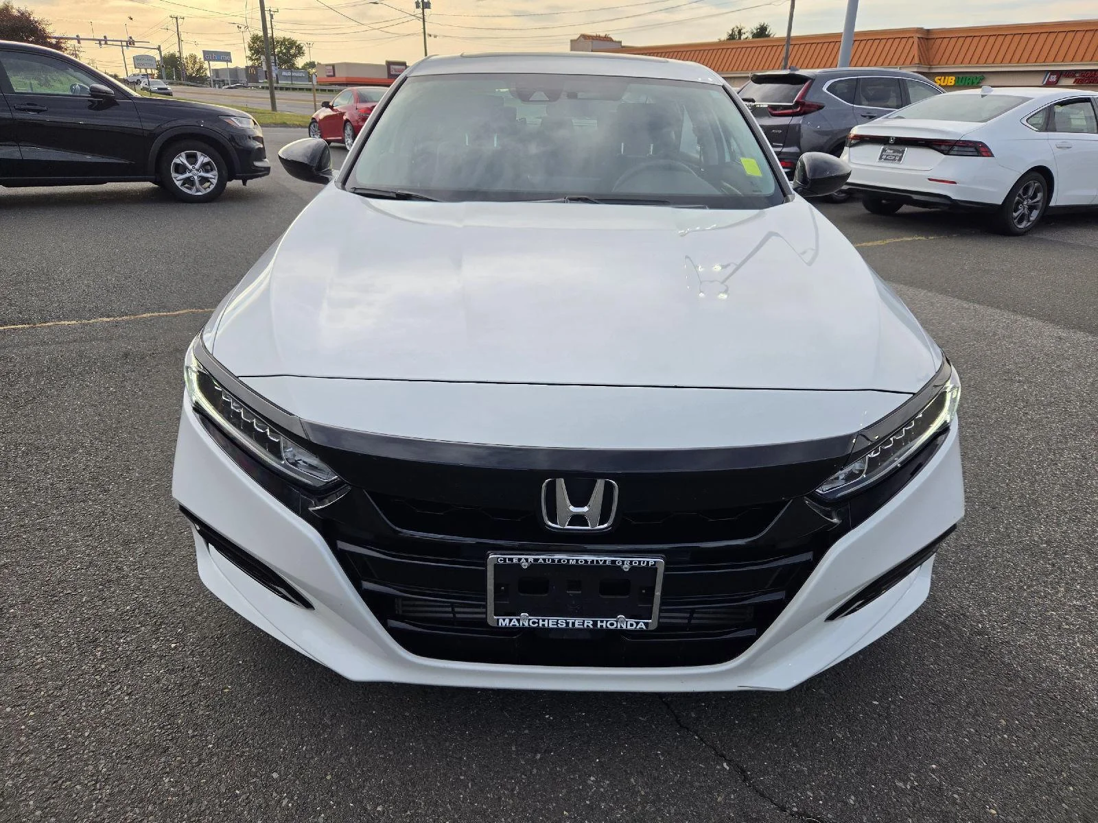 Used 2020 Platinum White Pearl Honda EX image 2