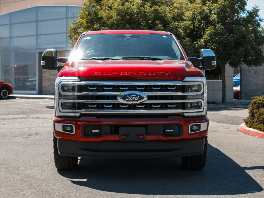 Used 2024 RAPID RED Ford Platinum image 2