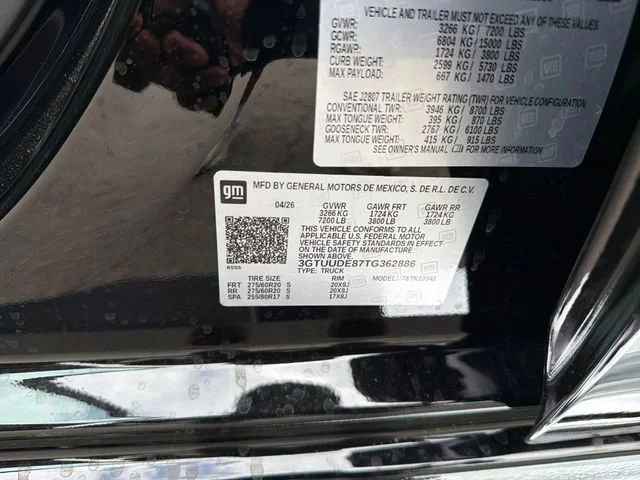 New 2026 Onyx Black GMC SLT image 26