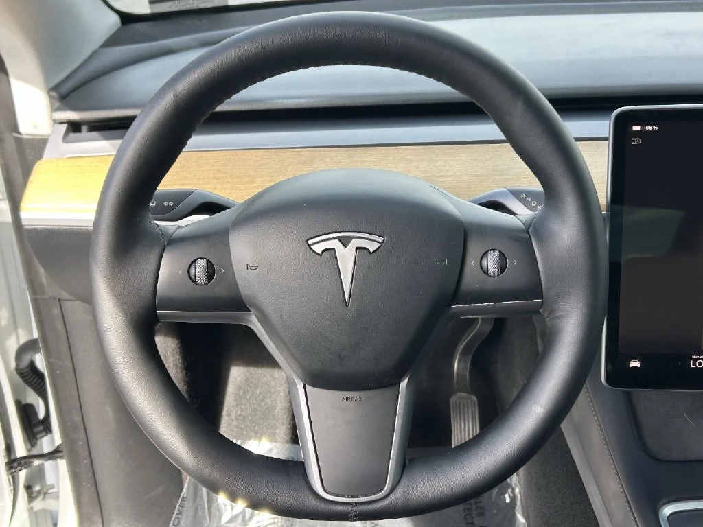Used 2023 Pearl White Multi-Coat Tesla Long Range image 17