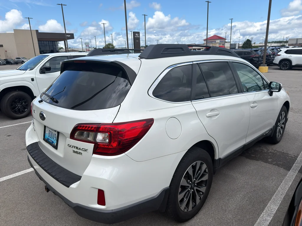 Used 2015 Crystal White Pearl Subaru 3.6R Limited image 4