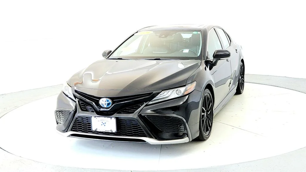 Certified Used 2024 Black Toyota XSE image 2