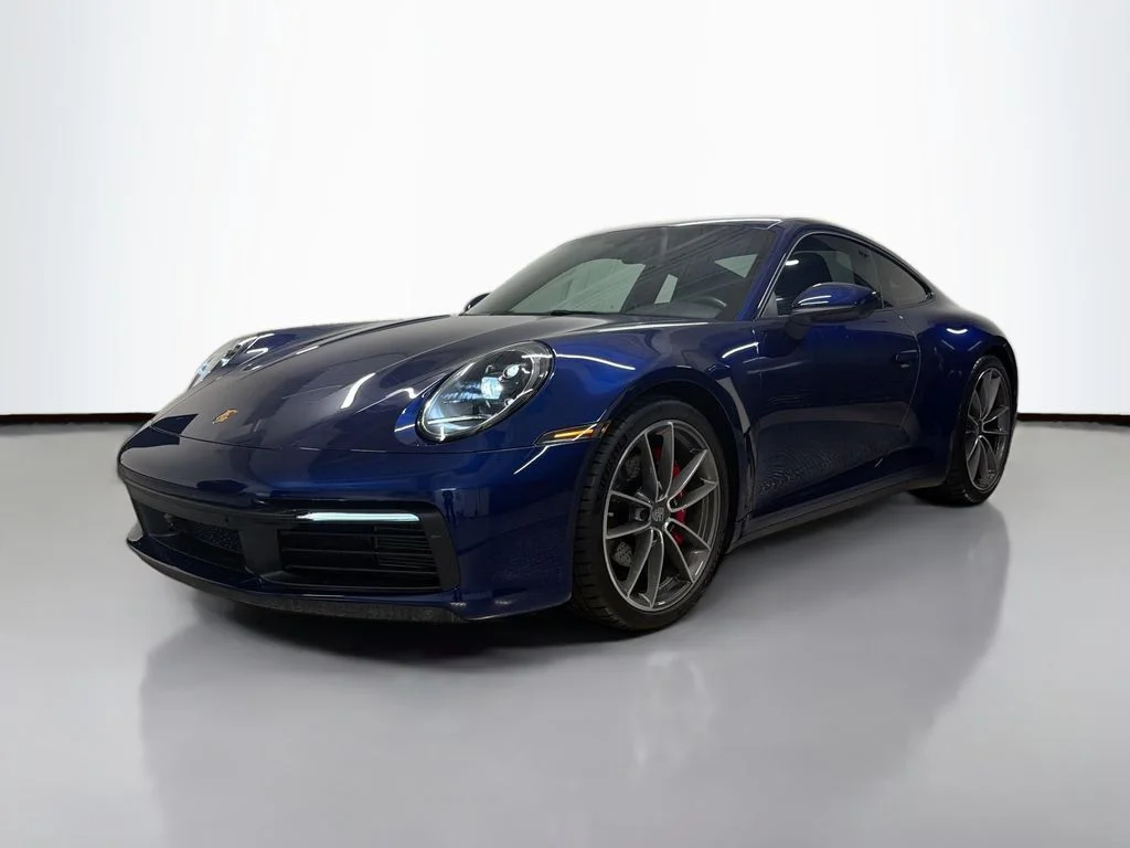 Used 2024 Blue Porsche Carrera image 1
