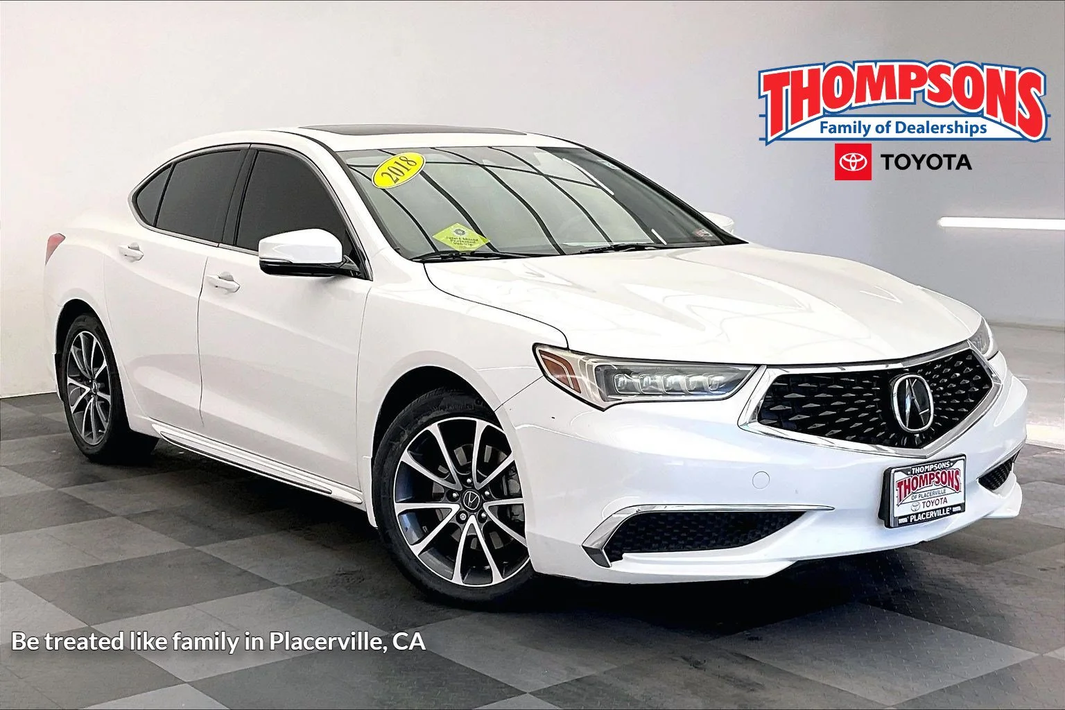 Used 2018 Bellanova White Pearl Acura 3.5L V6 image 1