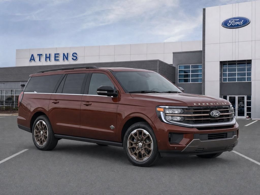 New 2027 Bronze Fire Metallic Tinted Clearcoat Ford MAX King Ranch® image 1
