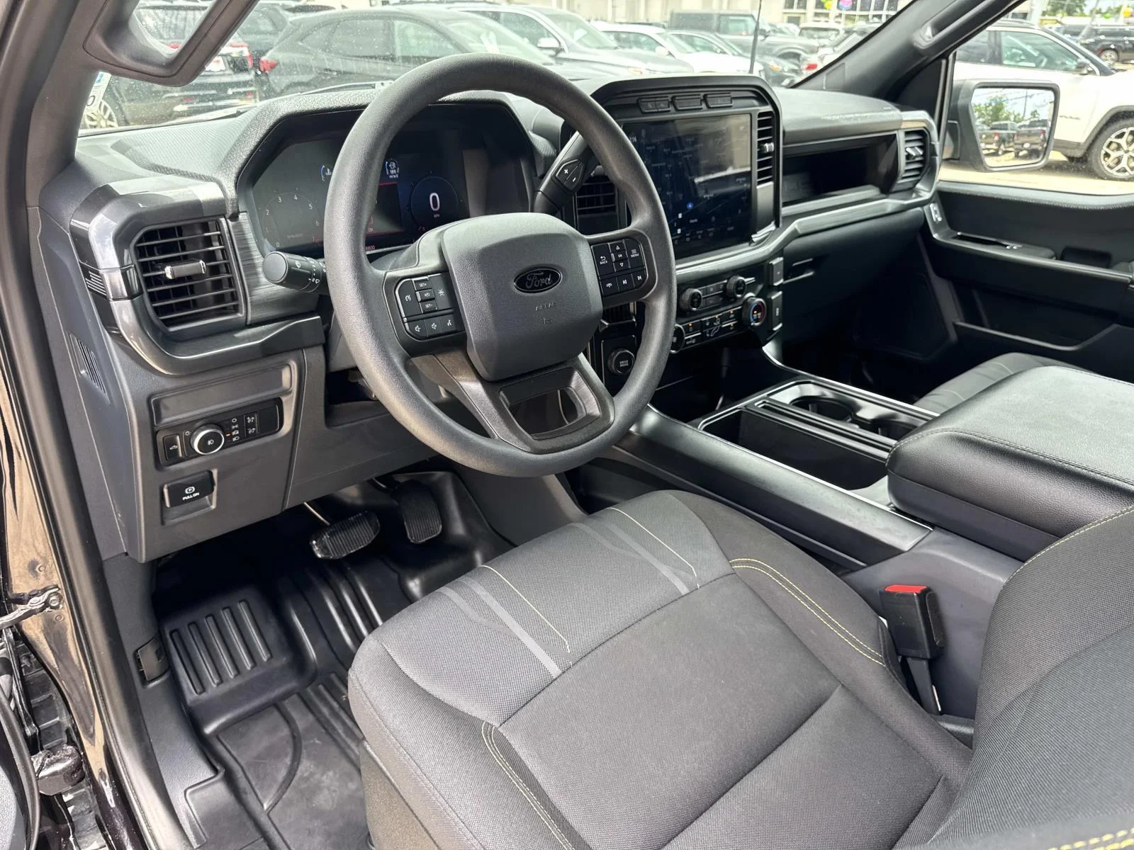 Used 2024 Agate Black Metallic Ford STX image 17