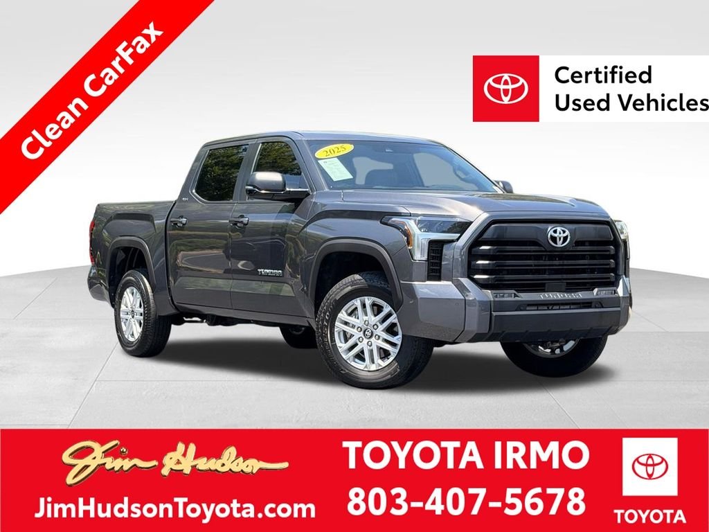 Gray 2025 Toyota Tundra Pickup Truck Four-Wheel Drive