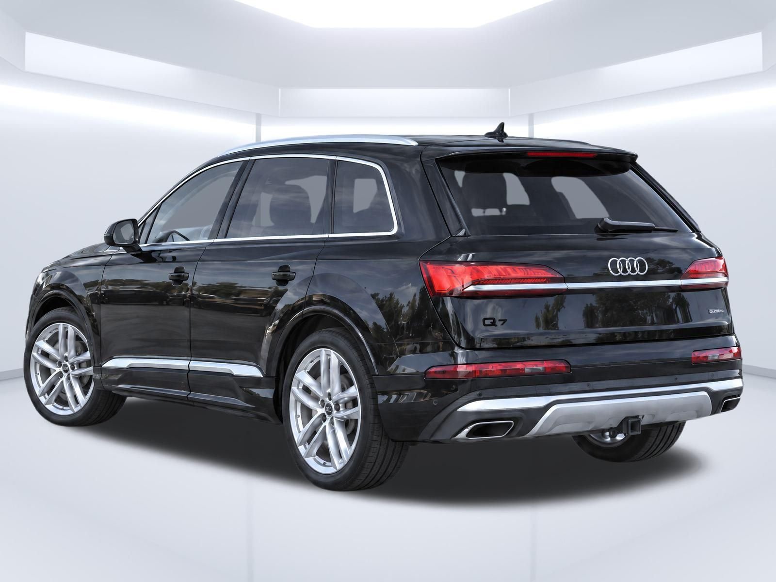 Certified Used 2025 Black Audi 55 Premium Plus image 3