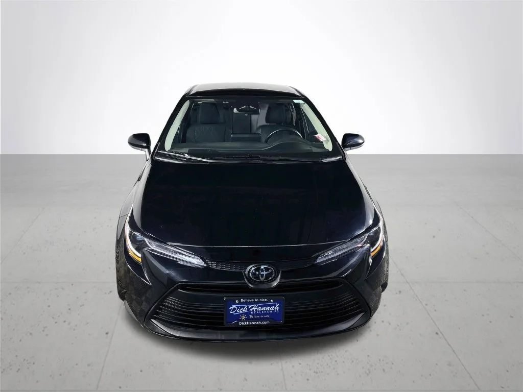Used 2025 Black Toyota LE image 3
