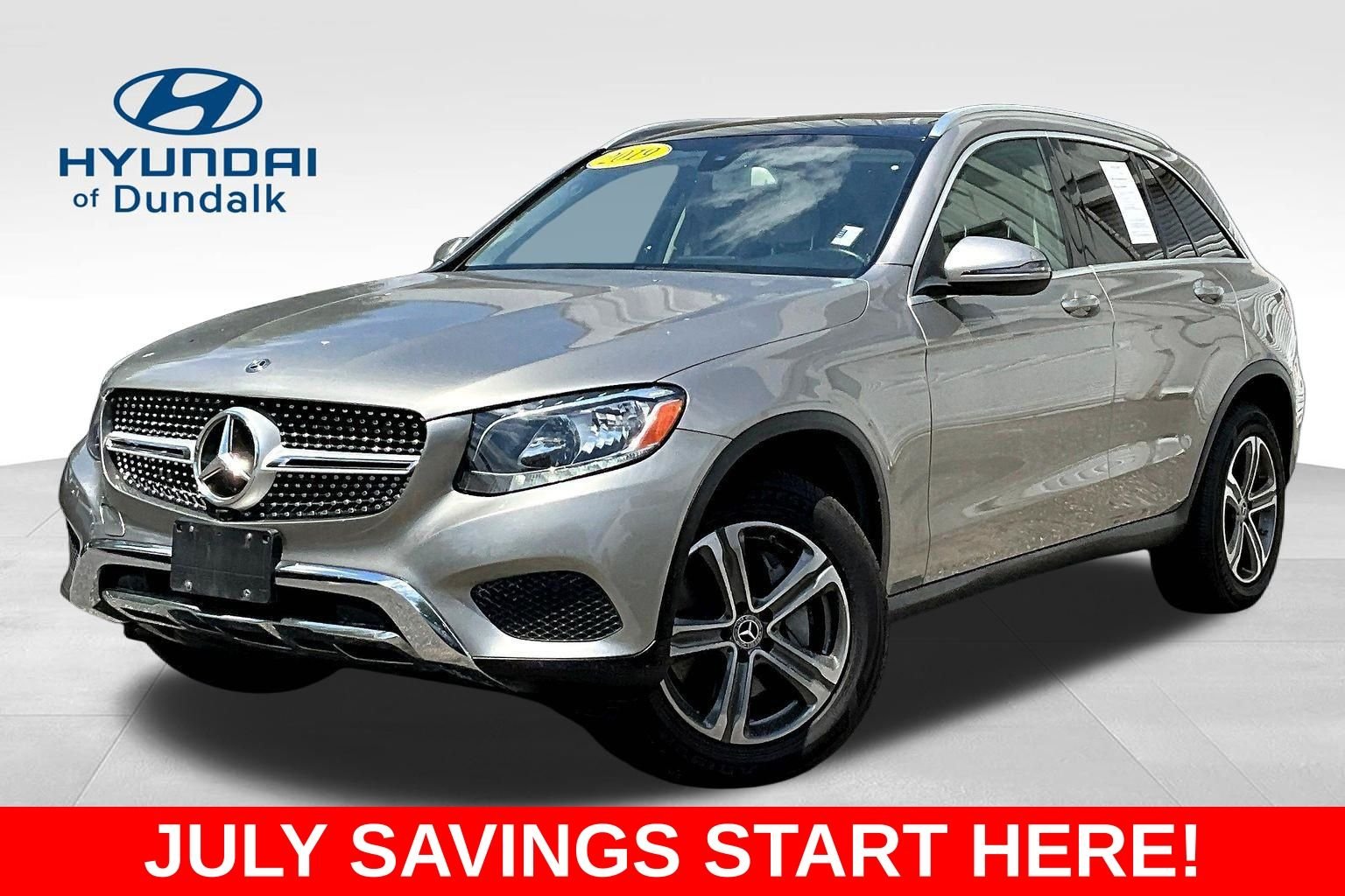 Used 2019 Silver Mercedes-Benz GLC 300 image 1