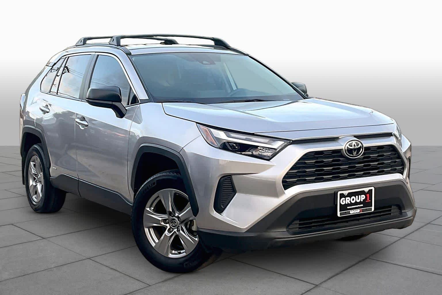 Used 2025 Silver Sky Metallic Toyota Hybrid LE image 3