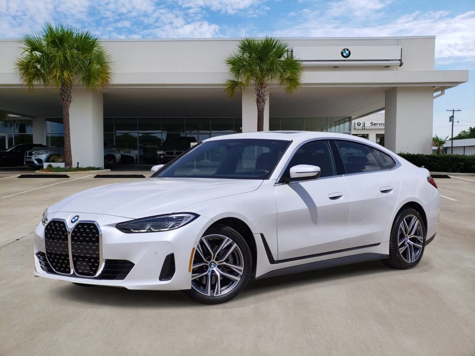 Certified Used 2024 Mineral White Metallic BMW 430i xDrive image 1