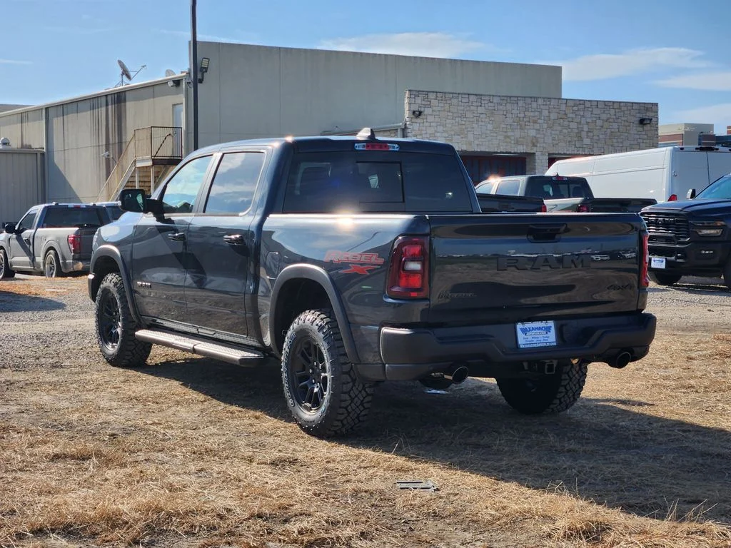 New 2026 Forged Blue Metallic Exterior Paint RAM Rebel image 4