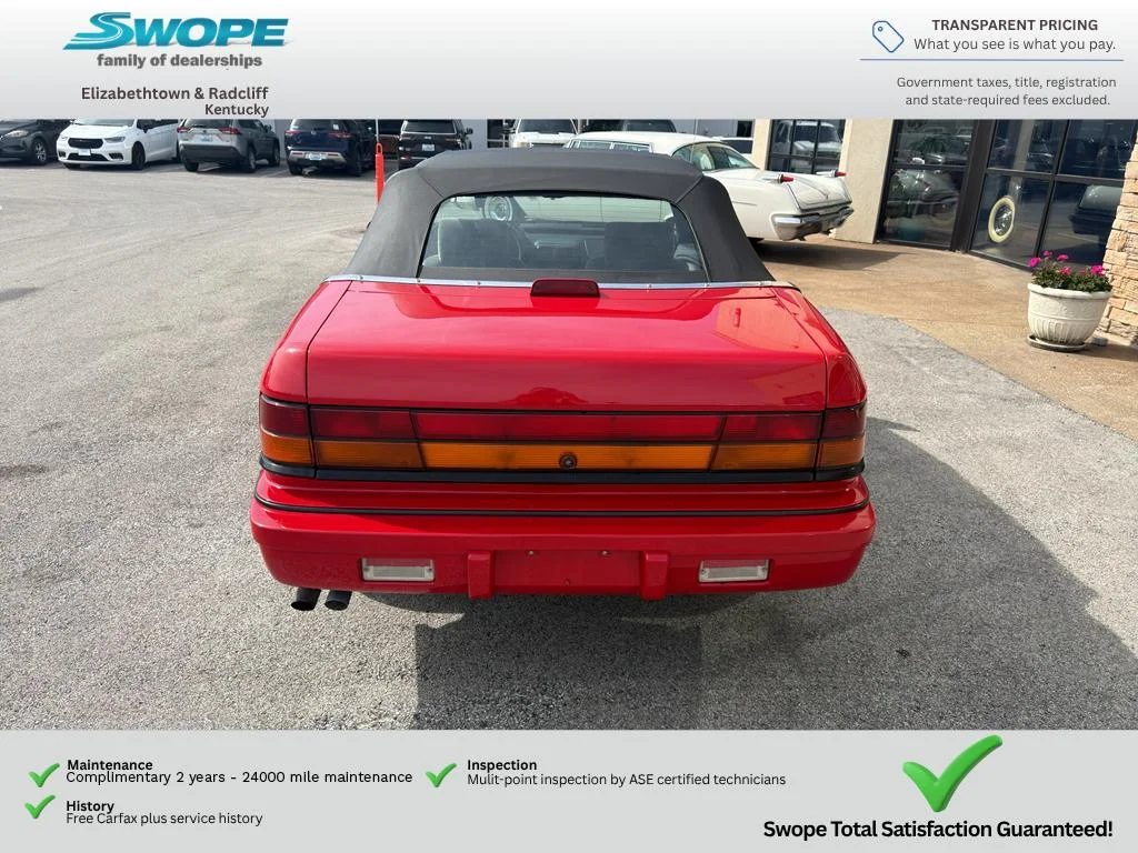 Used 1994 Red Chrysler GTC image 4