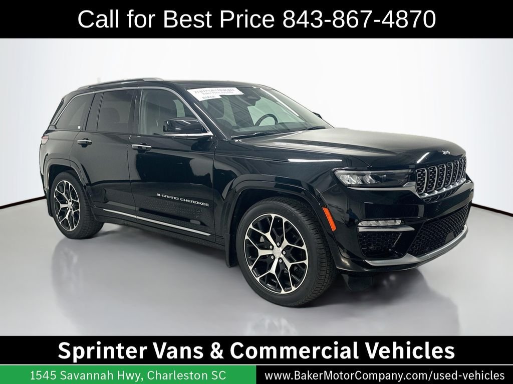 Used 2023 Black Jeep Summit Reserve image 8