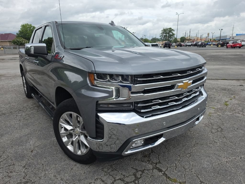 Used 2021 SATIN STEEL METALLIC Chevrolet LTZ image 1