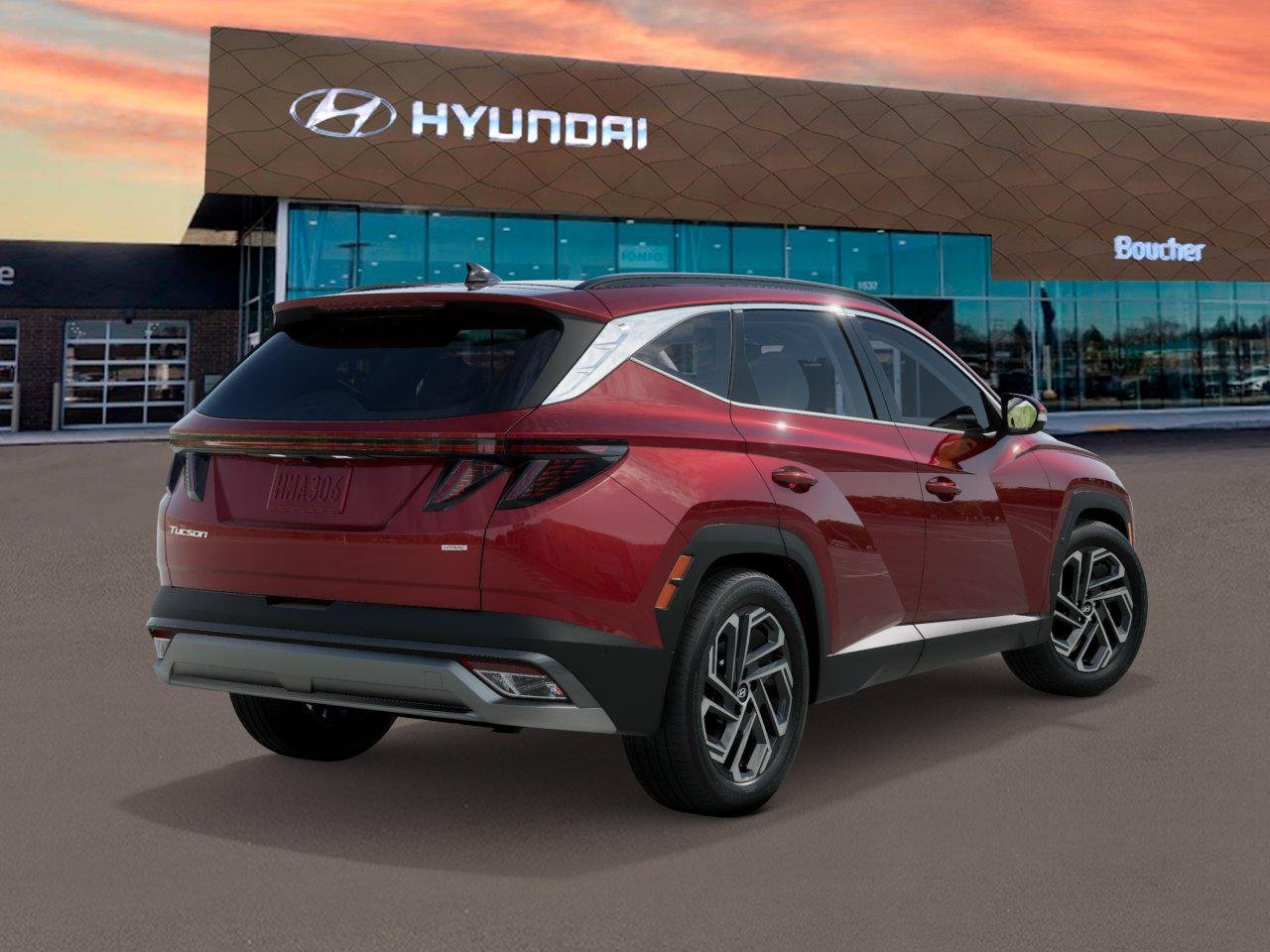 New 2026 Ultimate Red Hyundai Limited AWD image 4
