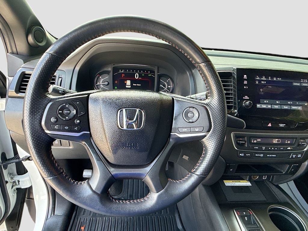 Used 2022 Platinum White Pearl Honda TrailSport image 11