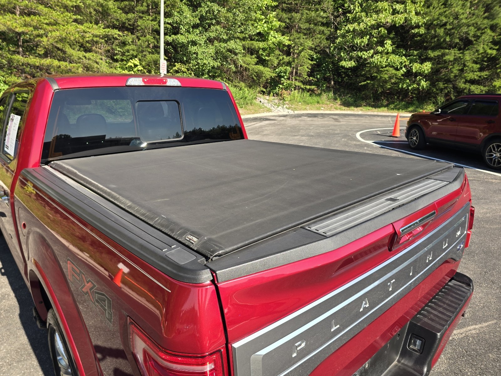 Used 2015 Red Ford Platinum image 11