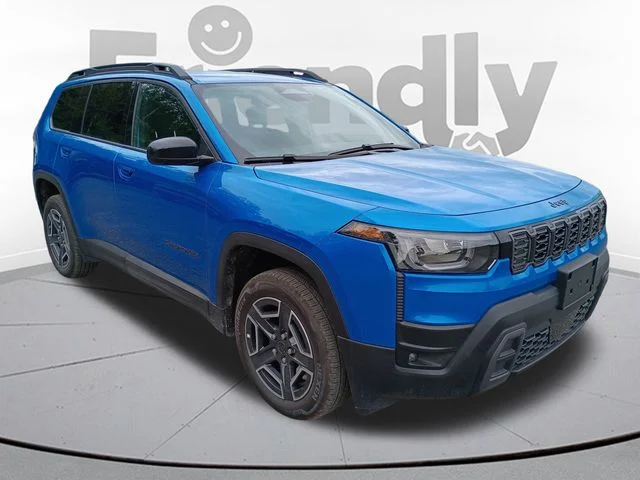 New 2026 Hydro Blue Pearl-Coat Exterior Paint Jeep Laredo image 3