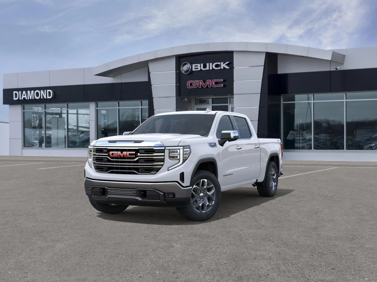 New 2026 Summit White GMC SLT image 8