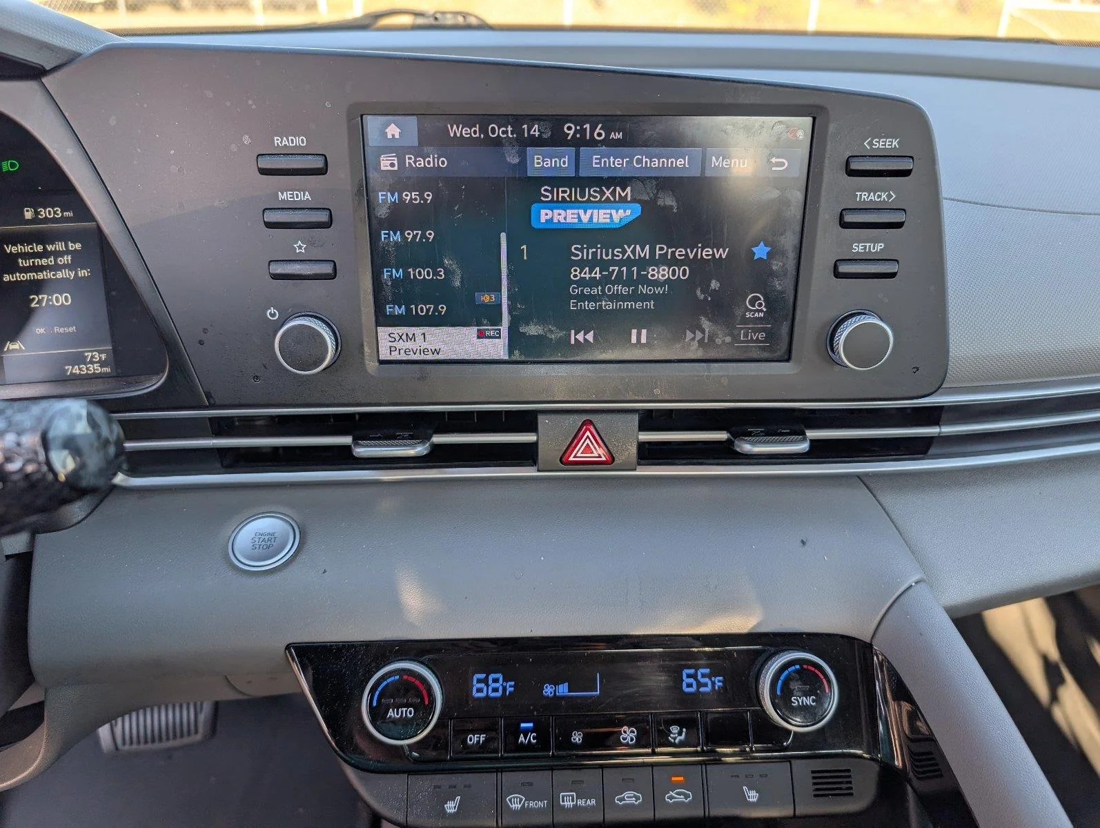 Used 2022 Scarlet Red Pearl Hyundai Blue image 18