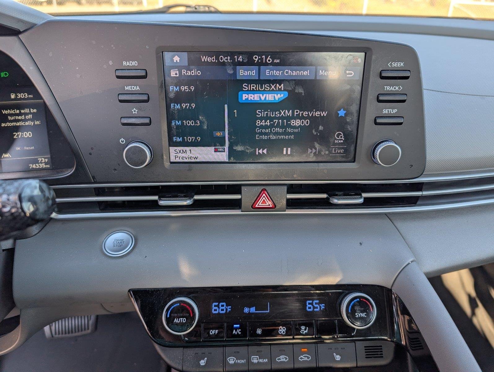 Used 2022 Scarlet Red Pearl Hyundai Blue image 18