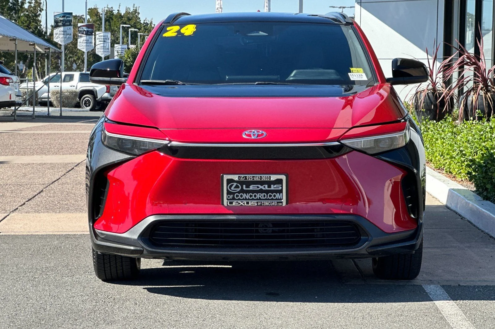 Used 2024 Red Toyota XLE image 6