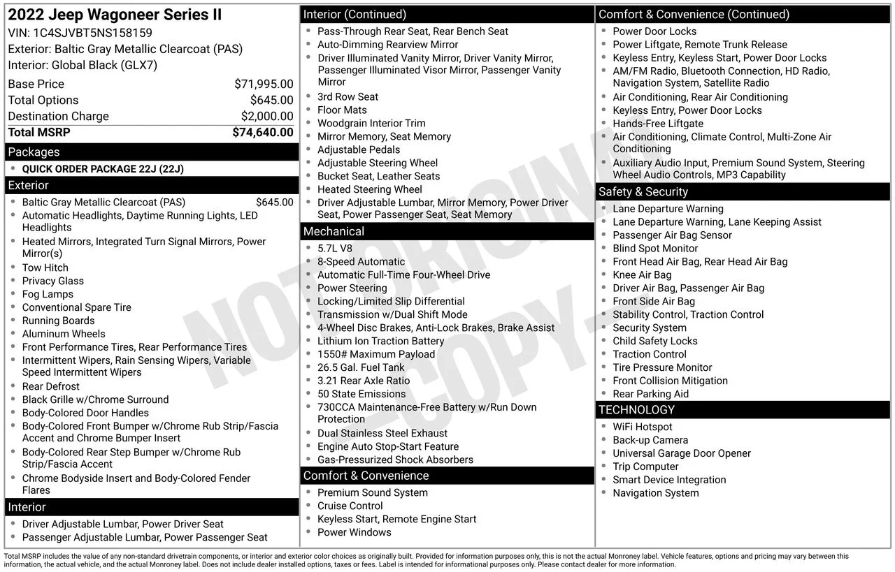Used 2022 Gray Jeep Series II image 39