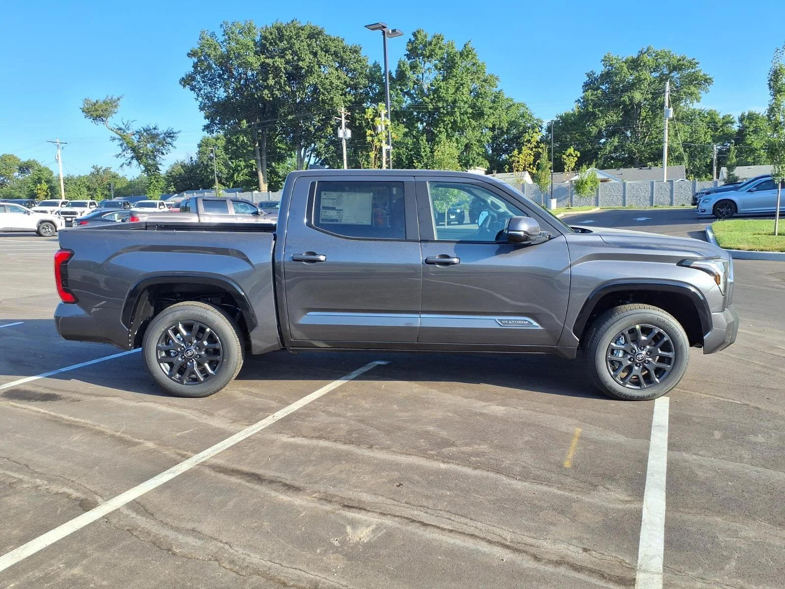New 2026 Magnetic Gray Metallic Toyota  Platinum image 2