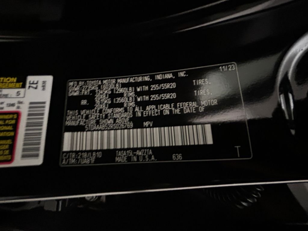 Used 2024 Black Toyota Platinum image 20