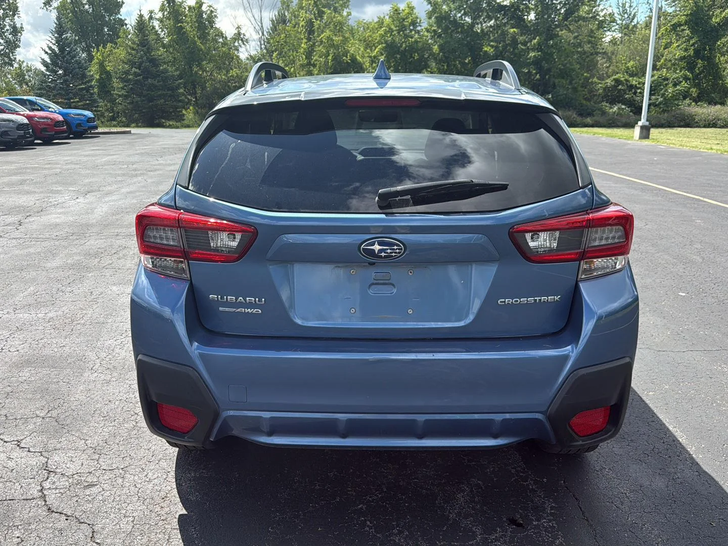 Used 2021 Horizon Blue Pearl Subaru Premium image 16